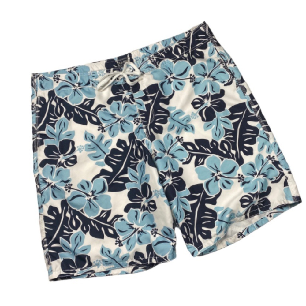 Old Navy Board Shorts Swim Trunks Hawaiian Floral